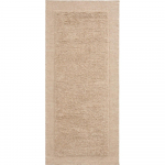 Beež k&auml;sitsi kootud villane jooksja 80x200 cm Marely - Kave Home