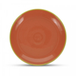 Roheline/oranž keraamiline magustoidutaldrik &oslash; 18 cm Duo - ONA