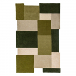 K&auml;sitsi kootud villane vaip 200x290 cm Collage - Flair Rugs
