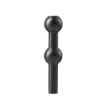 Matt must metallvaas (k&otilde;rgus 10 cm) Nagel - STOFF Nagel