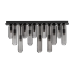 Hall klaasist laevalgusti klaasist varjuga 10x72 cm Gustave - Nova Luce