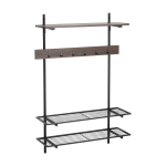 Pruun metallist esikukomplekt 100x150x25 cm Gilda - Ellos Home
