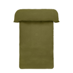 Khaki v&auml;rvi musliinist &uuml;heinimesevoodilina 140x200 cm Amilia - Jotex