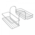 Kahepoolne riiul Oasis vanni riputamiseks - Metaltex