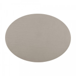 Hall ja beež taaskasutatud nahast taldrik, 33 x 45 cm Titan - ZicZac