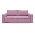 Roosa velvetist diivanvoodi 245 cm Nihad - Bobochic Paris