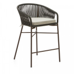 Aiatool Yanet rohelise punutud korviga, k&otilde;rgus 85 cm - Kave Home