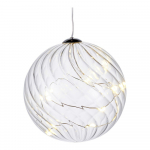 LED valguse kaunistamise pall, &Oslash; 10 cm Wave - Sirius