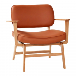 Oranž kunstnahast tugitool Haze - H&uuml;bsch