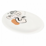 Keraamiline serveerimistaldrik , 38 x 27,5 cm Face to Grey - VDE Tivoli 1996