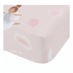 Roosa laste voodilina kaheinimesevoodile 135x190 cm Dancing Fairies - Catherine Lansfield