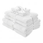 Valged froteer&auml;tikud 6tk komplektis Anti-Bacterial - Catherine Lansfield