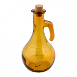 Kollane &uuml;mbert&ouml;&ouml;deldud klaasist &auml;&auml;dikapudel, 500 ml Di Vino - Ego Dekor