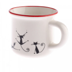 Portselanist kruus Cats Lilian, 75 ml - Dakls