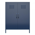 Sinine metallkapp 80x102 cm Bradford - Queer Eye