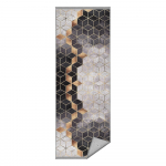 Hall-kuldne koridorivaip 80x200 cm - Mila Home