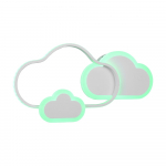 Valge lastelamp 52x25 cm Cloudy - Reality