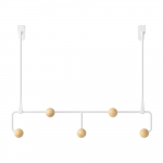 Valge naturaalne metallist uksehoidja 39 cm Estique - Umbra