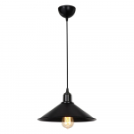 Must metallist laevalgusti &oslash; 30 cm - Squid Lighting