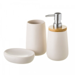 Valge komplekt vannitoatarvikuid - Casa Selecci&oacute;n