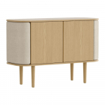 Madal kapp tamme dekoratsiooniga, beeži ja naturaalset v&auml;rvi 109x75 cm Treasures - UMAGE