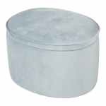 Helesinine sametist laste tumba Lil Sofa - Roba