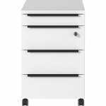 Valge lukustatav kapp 42x63 cm Mailand - Germania