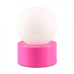 Roosa laualamp klaasist varjuga (k&otilde;rgus 17 cm) Countess - Trio