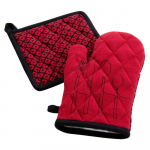 Taaskasutatud puuvillast pajakindad 2tk komplektis Cuisiline - douceur d'int&eacute;rieur