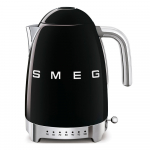 Must roostevabast terasest veekeetja 1,7 l Retro Style - SMEG