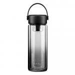 Must klaasist pudel 350 ml Fuori - Vialli Design