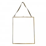 Kuldset v&auml;rvi metallist raam 20x37,5 cm - Rex London