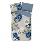 Sinihall flanellist voodipesu &uuml;heinimesevoodile 140x200 cm Gabin - Good Morning