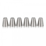 Lisaotsikud pagaritoodete kaunistamiseks, 7 tk Flower - Blomsterbergs