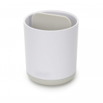 Valge plastikust tass hambaharjade jaoks Duo - Joseph Joseph