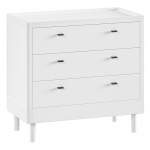 Valge lastekapp p&ouml;&ouml;gipuust 100x95x55 cm Forrest - Vipack