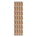 Oranž koridorivaip 60x230 cm Riley Block Geo - Flair Rugs