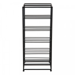 Must metallist veinihoidja 10le pudelile 25x57x22,5 cm Dual Floor - PT LIVING