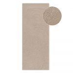 Beež k&auml;sitsi kootud villane vaip 80x200 cm Eleni Light Beige - Hanse Home