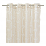 Beež kardin 140x260 cm Relief Arch - Casa Selecci&oacute;n