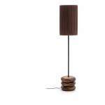 Akaatsia t&auml;ispuidust lauavalgusti (k&otilde;rgus 147 cm) Kor - Kave Home
