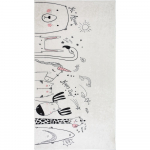 Elevandiluu pestav laste vaip 80x120 cm Animal Kingdom - Vitaus