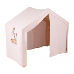 Roosa m&auml;nnipuidust ronila lastele 112x61x94 cm Montessori - Meowbaby