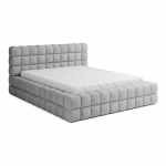 Hall polsterdatud kaheinimesevoodi koos panipaiga ja voodip&otilde;hjaga 160x200 cm Dizzle - ELTAP