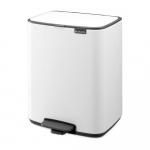 Valge terasest pr&uuml;gikast 12 l Bo - Brabantia