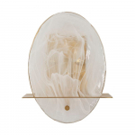 Kuldne klaasist seinalamp Portlan - Mauro Ferretti