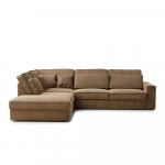 Helepruun &scaron;enillist nurgadiivan (vasak nurk/L-kujuline) Kirou - Maison de R&ecirc;ve