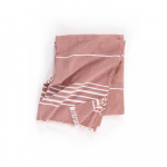 Puuvillane tekk terrakota v&auml;rvi 150x200 cm Solene - Tiseco Home Studio