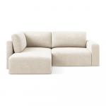 Kreem &scaron;enillist nurgadiivanvoodi koos panipaigaga (vasak nurk/L-kujuline) Kona - Makamii