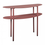 Burgundia v&auml;rvi metallist konsoollaud 28x90 cm Riqueza - Leitmotiv